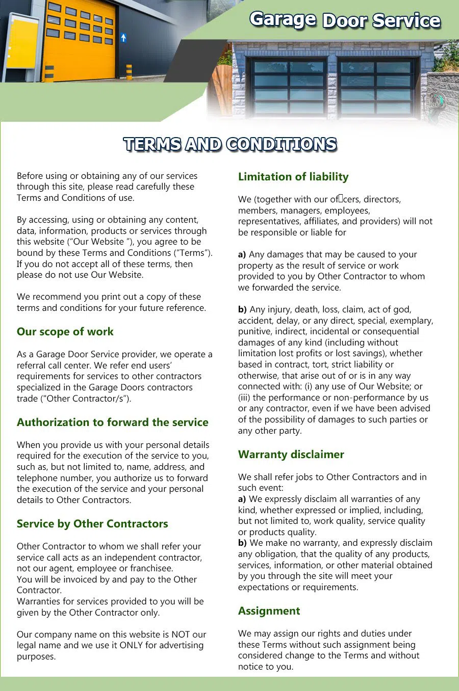 Expert Garage Doors Repair Service Fillmore, CA 805-456-6072